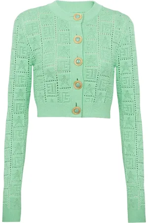 Balmain Glesstickad kofta