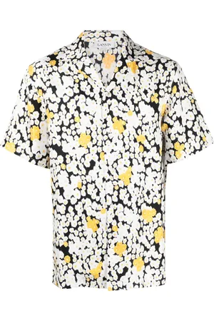 Lanvin Mönstrad kortärmad skjorta
