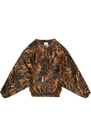 Isabel Marant Dabia leopardmönstrad blus