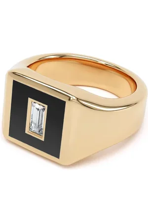 LOEV Diamantring i 14K gult guld