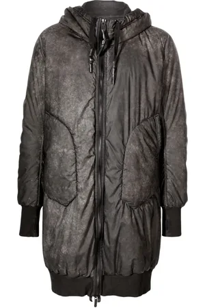 69 Reflexiv parkas med huva