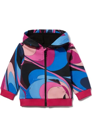 PUCCI Junior Hoodie med tryck