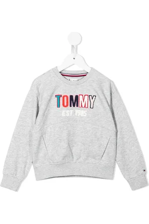 Tommy Hilfiger Sweatshirt med broderad logotyp