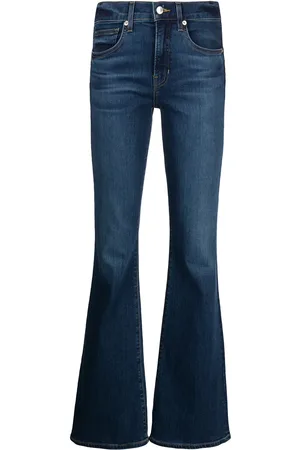 VERONICA BEARD Beverly utsvängda jeans med hög midja