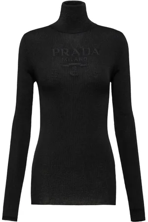 Prada Tröja med rullkrage