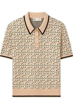 Tory Burch Pikétröja med monogram