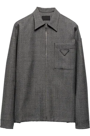 Prada Skjorta med dragkedja