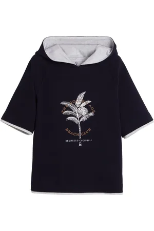 Brunello Cucinelli Kortärmad hoodie
