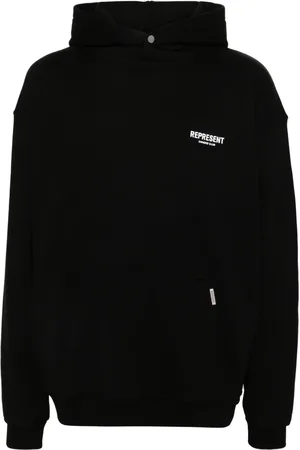 Represent Hoodie med logotyp