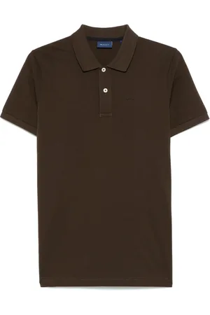 GANT Pikétröja med broderad logotyp