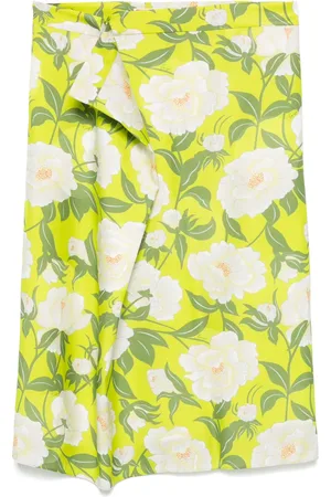 Kenzo Peonies midikjol