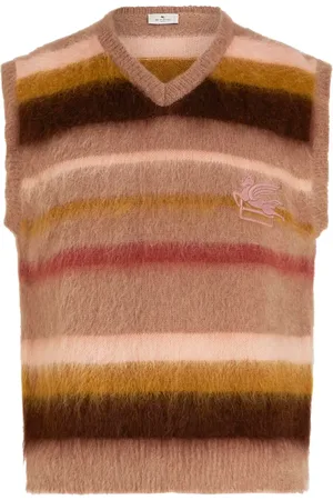 Etro ärmlös tröja med broderad logotyp