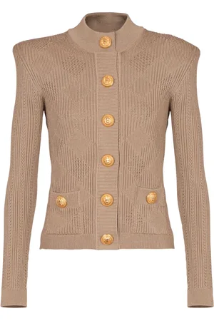 Balmain Ginghamrutig kofta