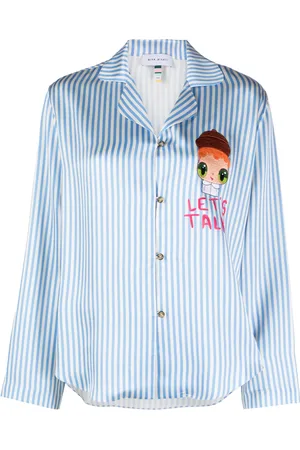 MIRA MIKATI X Javier Calleja randig skjorta
