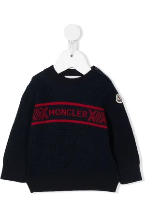 Moncler Intarsiastickad tröja