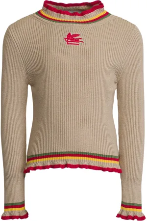 Etro Ribbstickad tröja