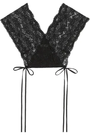 DRIES VAN NOTEN Croptop i spets