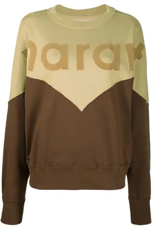 Marant Etoile Tvåfärgad tröja med logotyp