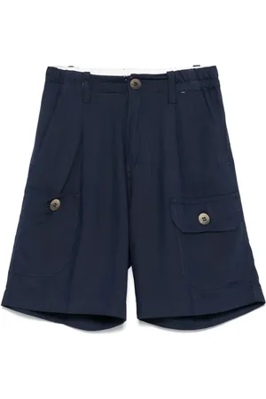Paolo Pecora Shorts med plisserad detalj