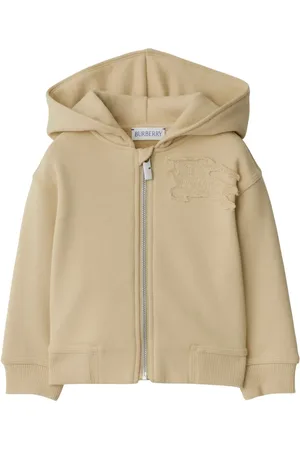 Burberry Equestrian Knight hoodie med dragkedja
