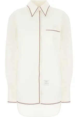Thom Browne Skjorta med randkant
