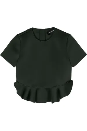 Cynthia Rowley Astro croptop med volanger