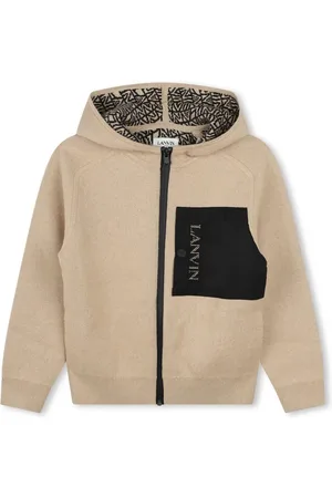 Lanvin Hoodie med broderad logotyp