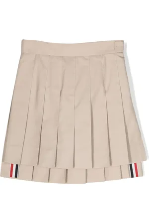 Thom Browne Typewriter Cloth plisserad minikjol