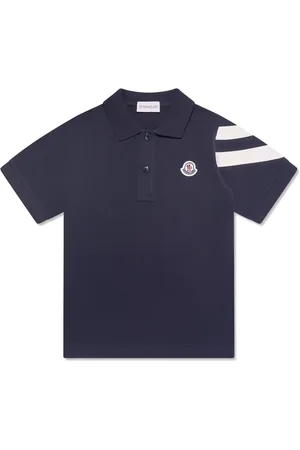 Moncler Pikétröja med logotypmärke