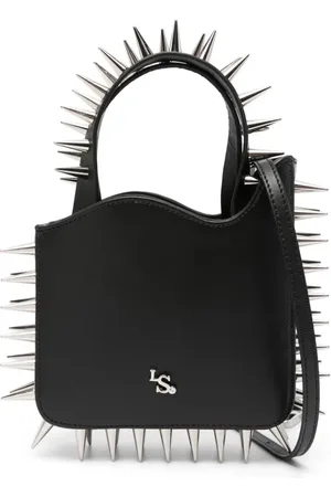 LE SILLA Jagger Cabata totebag i skinn med nitar