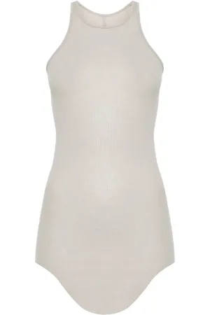Rick Owens Ribbat linne med brottarrygg