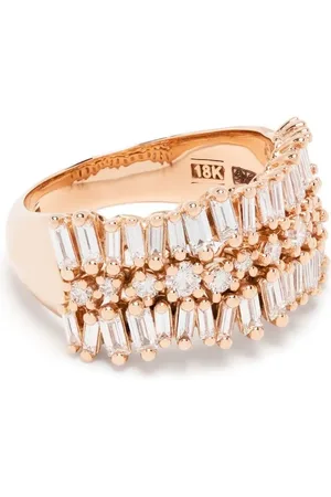Suzanne Kalan Diamantring i 18K roséguld