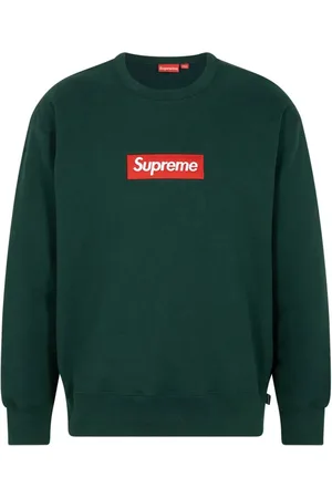 Supreme Sweatshirt med rundad hals