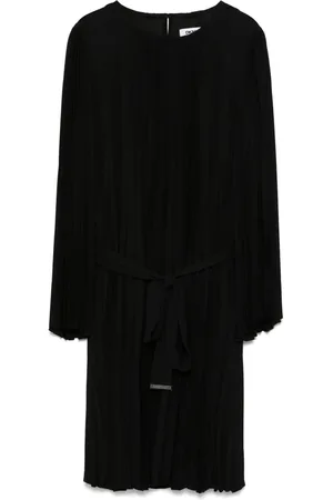 DKNY Plisserad miniklänning