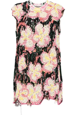 JNBY Blommig ärmlös miniklänning