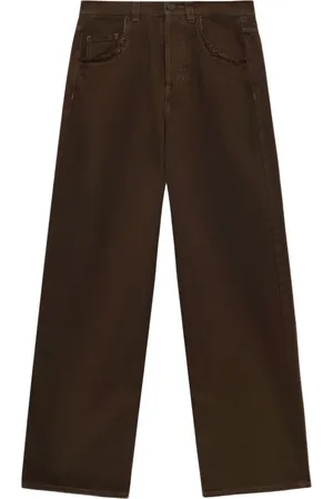 UMA WANG Jeans med logotypmärke