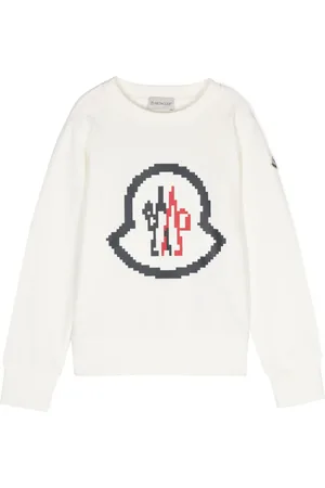 Moncler Sweatshirt med logotyp