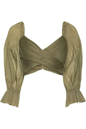 ZIMMERMANN Plisserad croptop