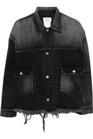 DOUBLET Jeansjacka med slitning