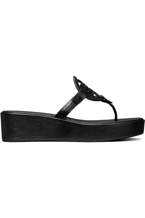 Tory Burch Miller lädertofflor 25 mm