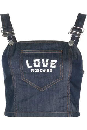 Moschino Jeanstopp med logotyp
