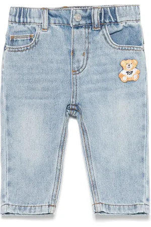 Moschino Teddy Bear jeans med brodyr