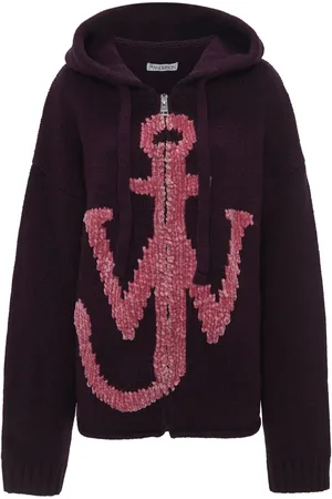J.W.Anderson Hoodie med ankarlogotyp