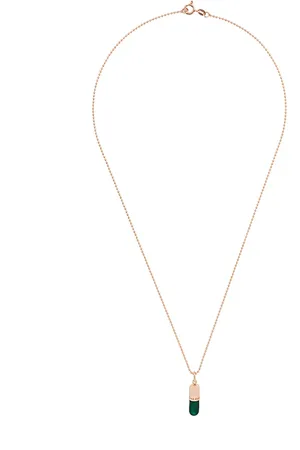 TRUE ROCKS Halsband med pillerformat smycke