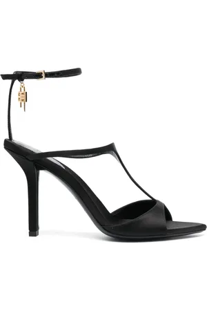 Givenchy 110 mm sandaler med logotyphänge