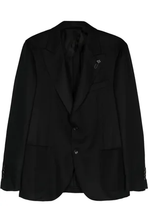 LARDINI Enkelknäppt blazer