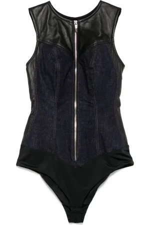 MITILIANE COUTURE Body med läderdetalj