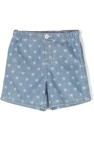 Gucci Jeansshorts med stjärntryck