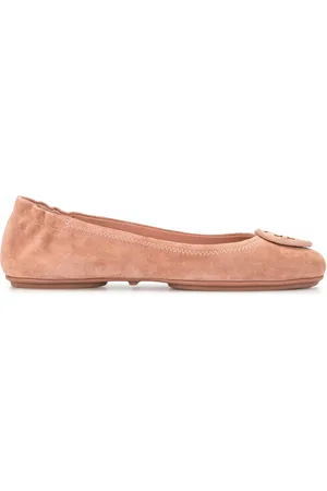 Tory Burch Ballerinaskor med logotypplakett