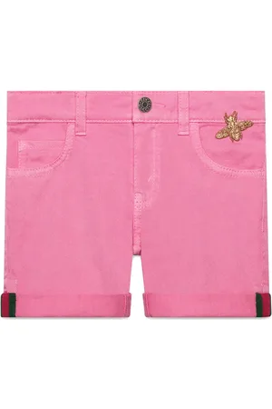 Gucci Jeansshorts med bibrodyr